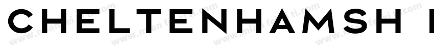 CheltenhamSH Bold字体转换